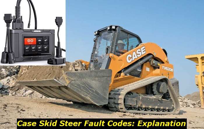 case skeed steer fault codes